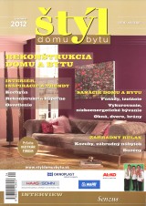 Napísali o Miseco s.r.o v časopise Štýl domu, bytu 9/2012